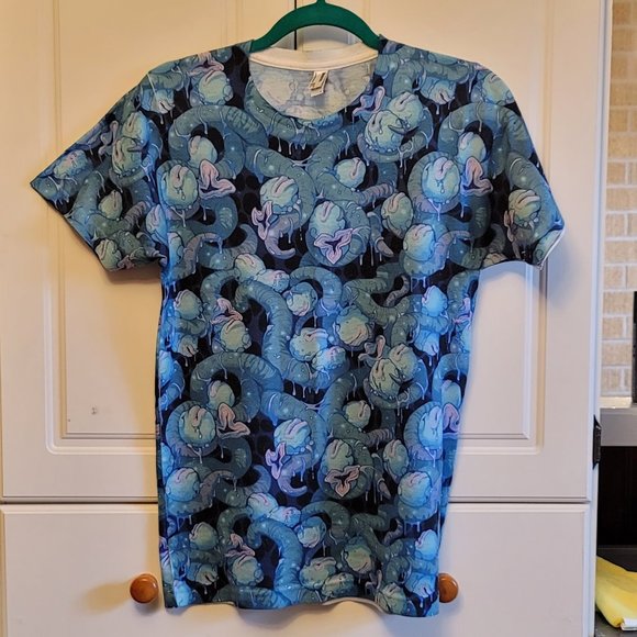 🌟2 for $20!🌟  Tentacle Ovipositors Full Body Graphic T Shirt - Picture 2 of 7